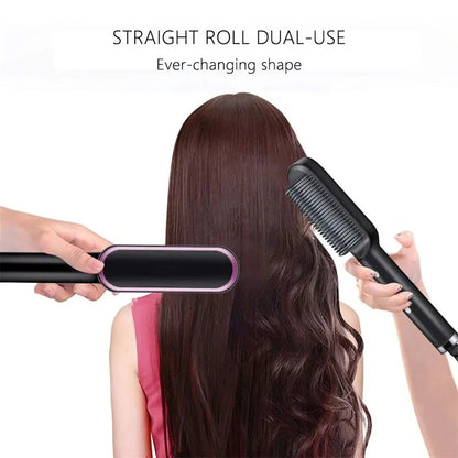 Thermostatic hair straightener