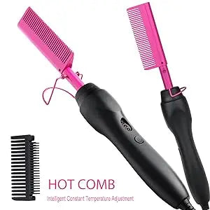 Hot Comb Hair Straightener