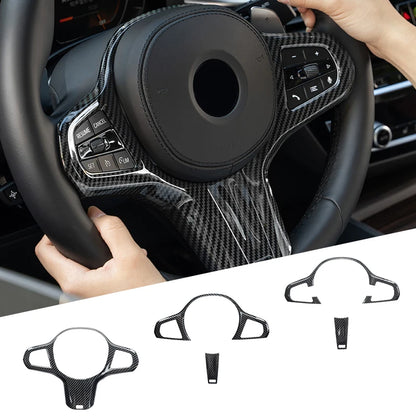 Car Styling Steering Wheel Trim Cover Sticker Decoration Accessory For BMW - Krass Market