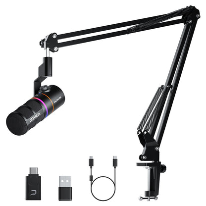RGB Dynamic Wired Microphone Gaming