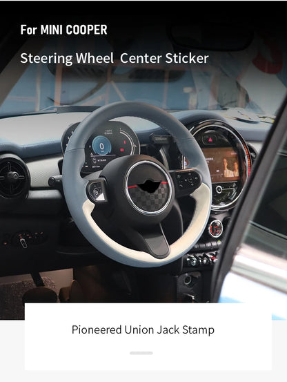 Italy Super Suede Car Steering Wheel Cover For Mini Cooper