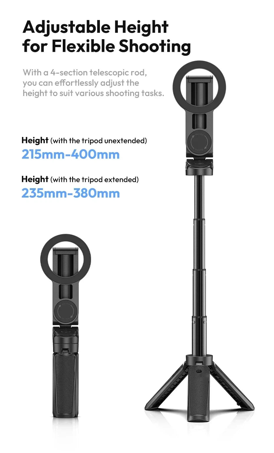 Magnetic Phone Tripod Wireless