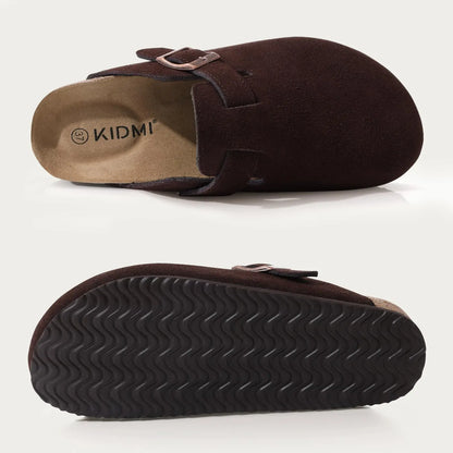 Comwarm Cork Men Clogs Slippers