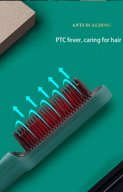Thermostatic hair straightener