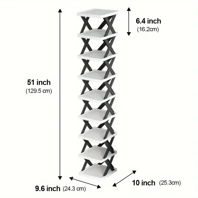 Shoe Rack Storage Organizer Detachable