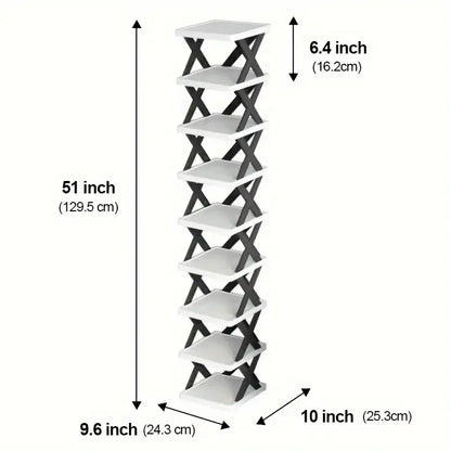 Shoe Rack Storage Organizer Detachable