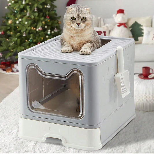 Convenient Foldable Litter Box