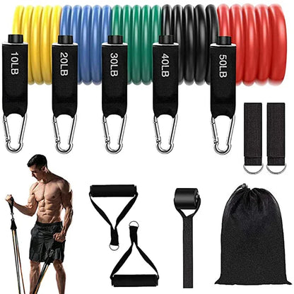New Resistance Bands 150 LBS Sport Elastic