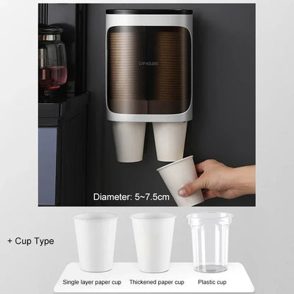 Disposable Cup Holder Automatic Water Dispenser Cup