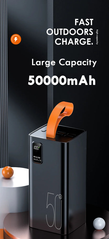 Large Capacity 20000mAh / 50000mAh Power Bank