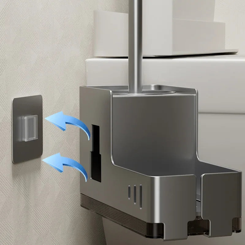 Toilet brush storage