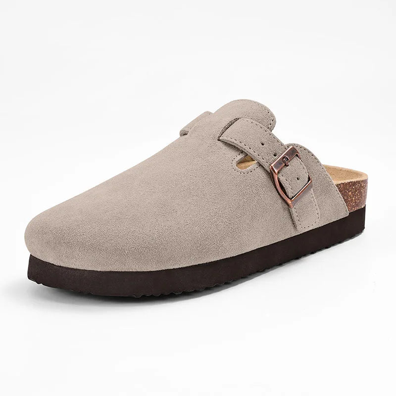 Comwarm Cork Men Clogs Slippers