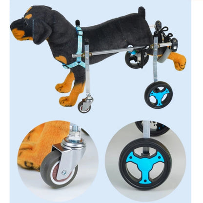 Adjustable Dog Wheelchair Small/Medium Pet