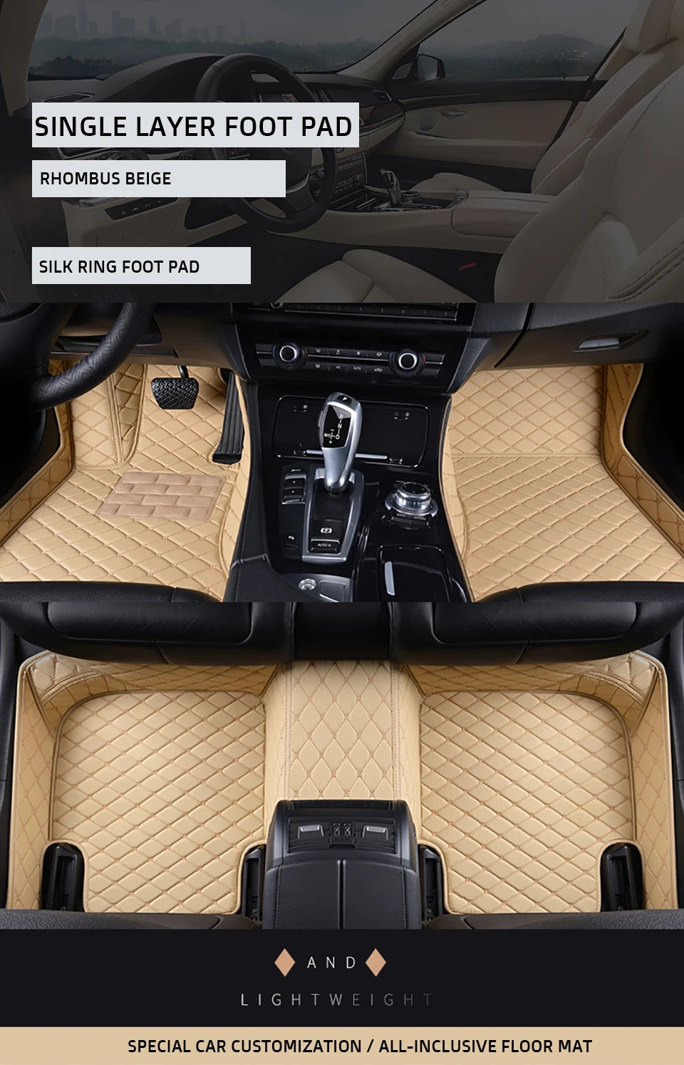 DOODRYER Custom Car Floor Mats For Maserati