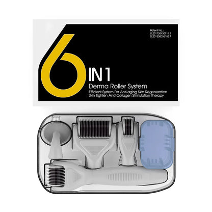 6 in 1 Microneedle Derma Roller Kit for Face Eye Body 3