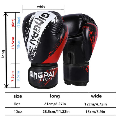 1 Pair Adult Boxing Gloves Men