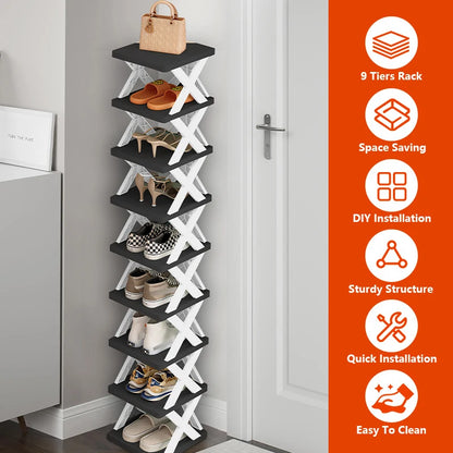 Shoe Rack Storage Organizer Detachable
