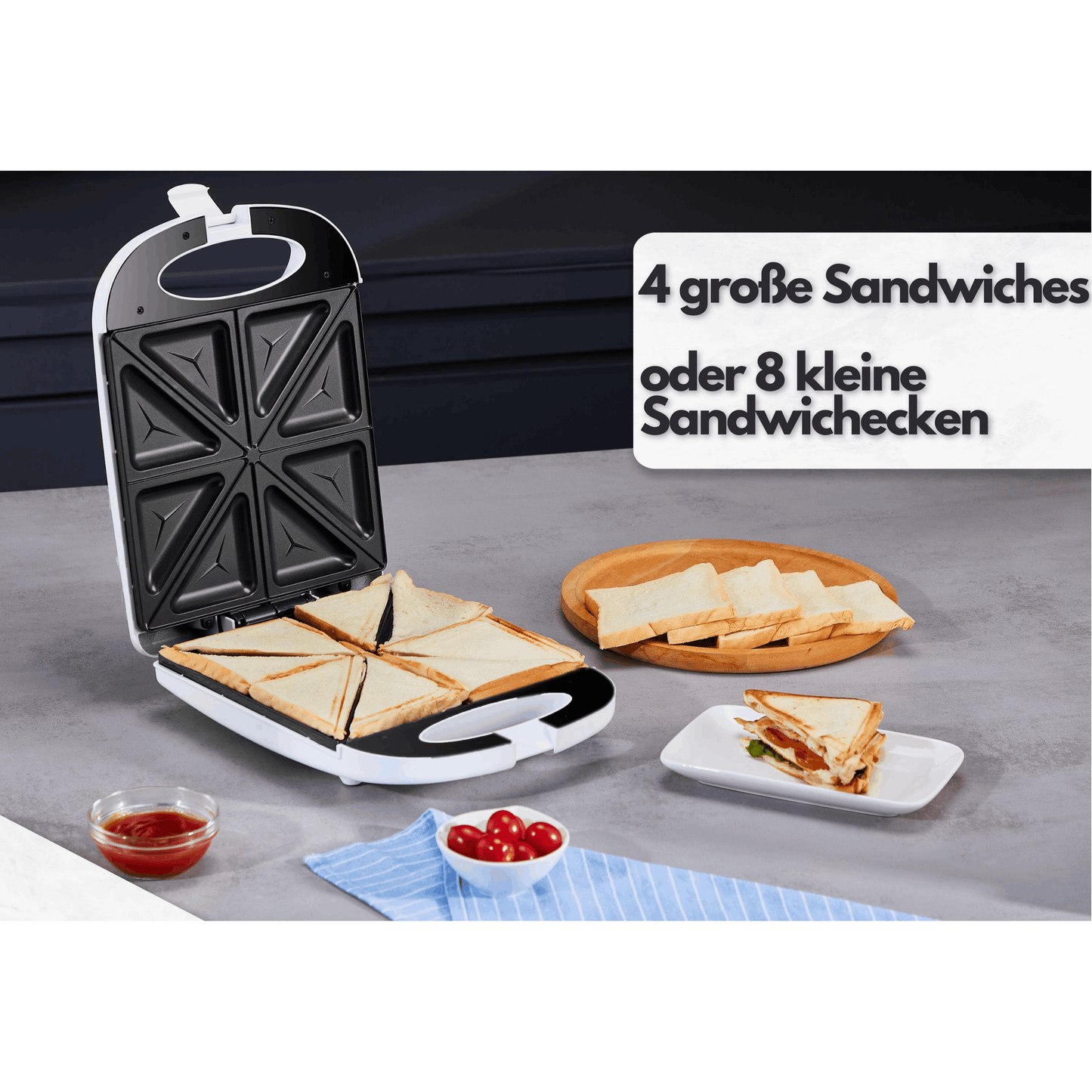 Steinborg XXL 4-Sandwich Maker