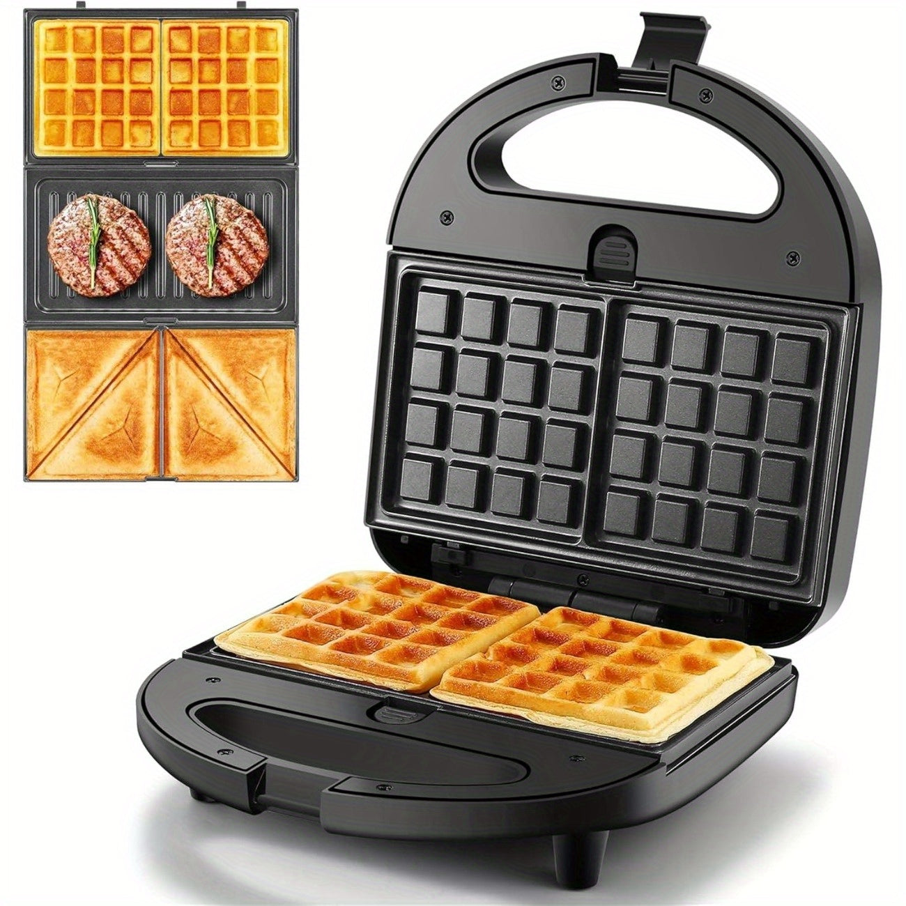Sandwich Toaster 3-in-1